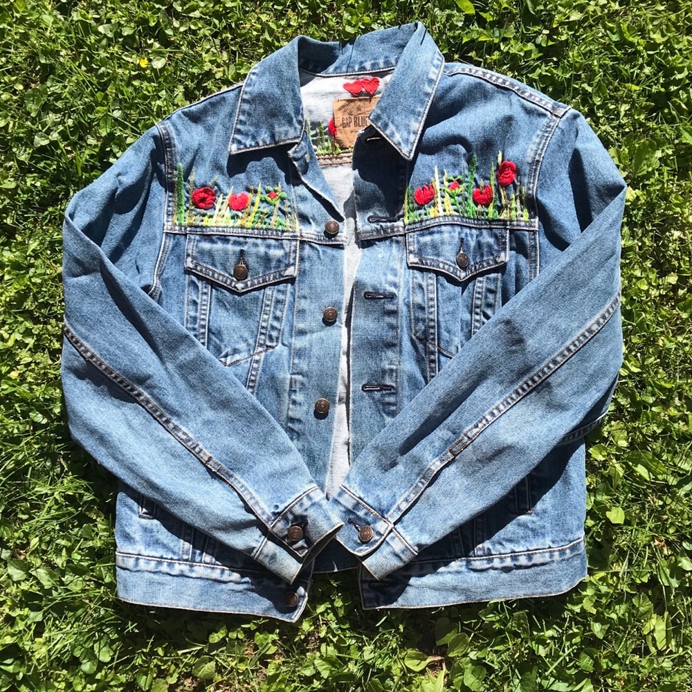 Embroidered Jean Jacket
